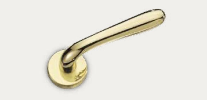 Maniglia Tondo ottone per porte interne TOR