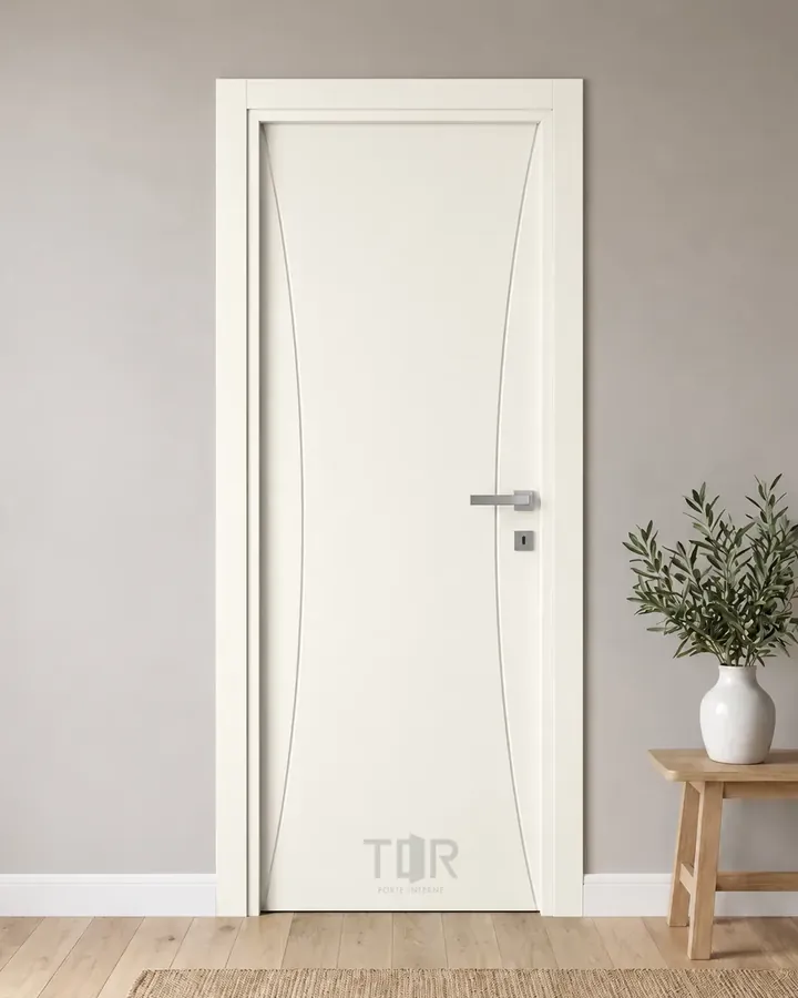 Porta interna laccata LAC-29 in Bianco puro