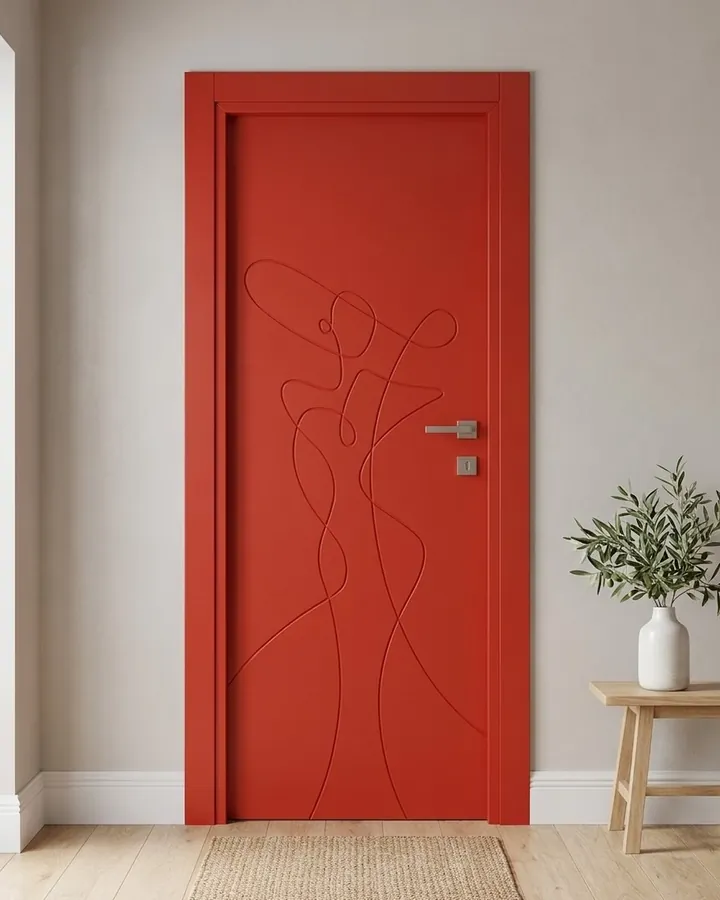 LAC-32, porta laccata
