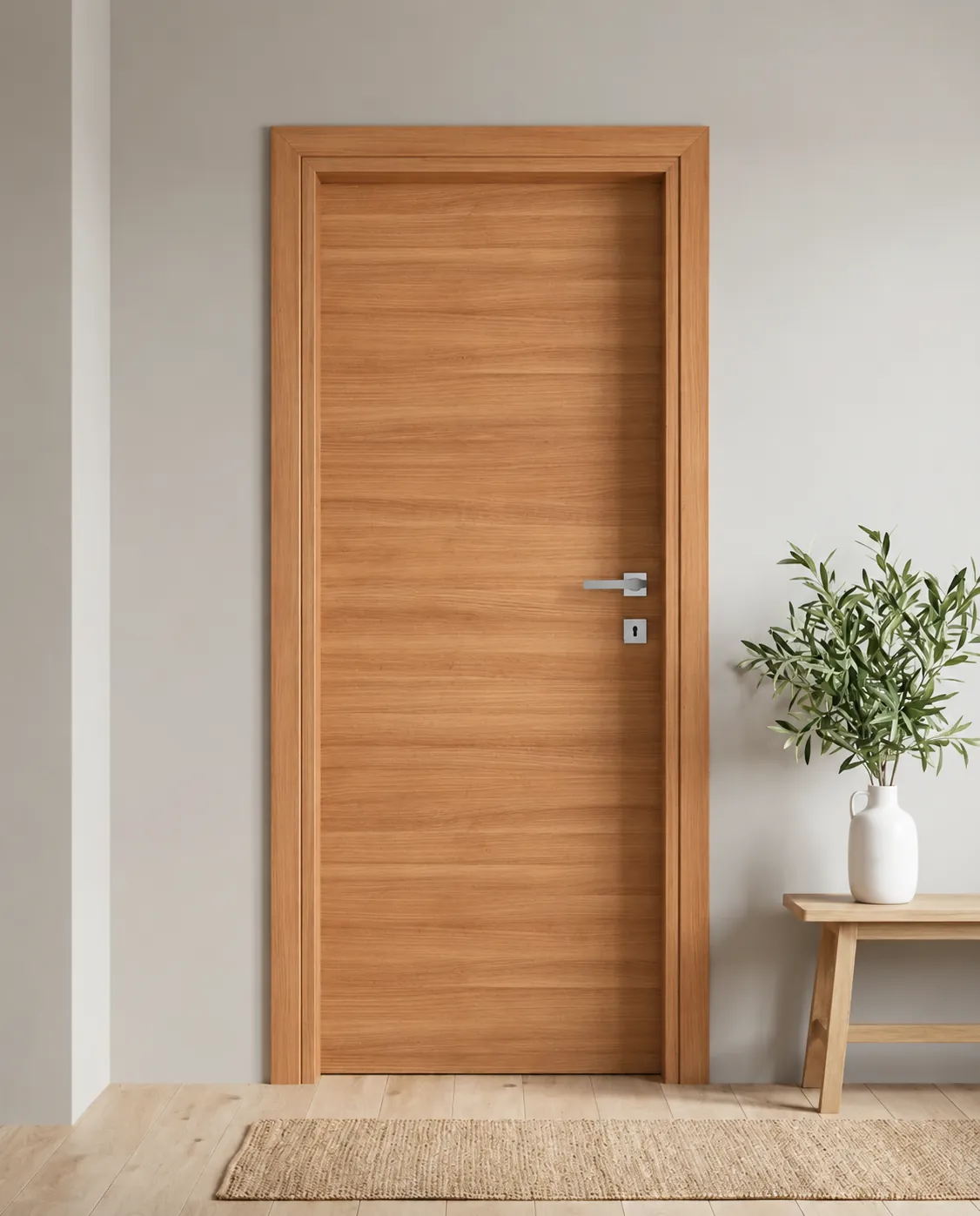 Porta interna laminata TOR-01 in Ciliegio SB