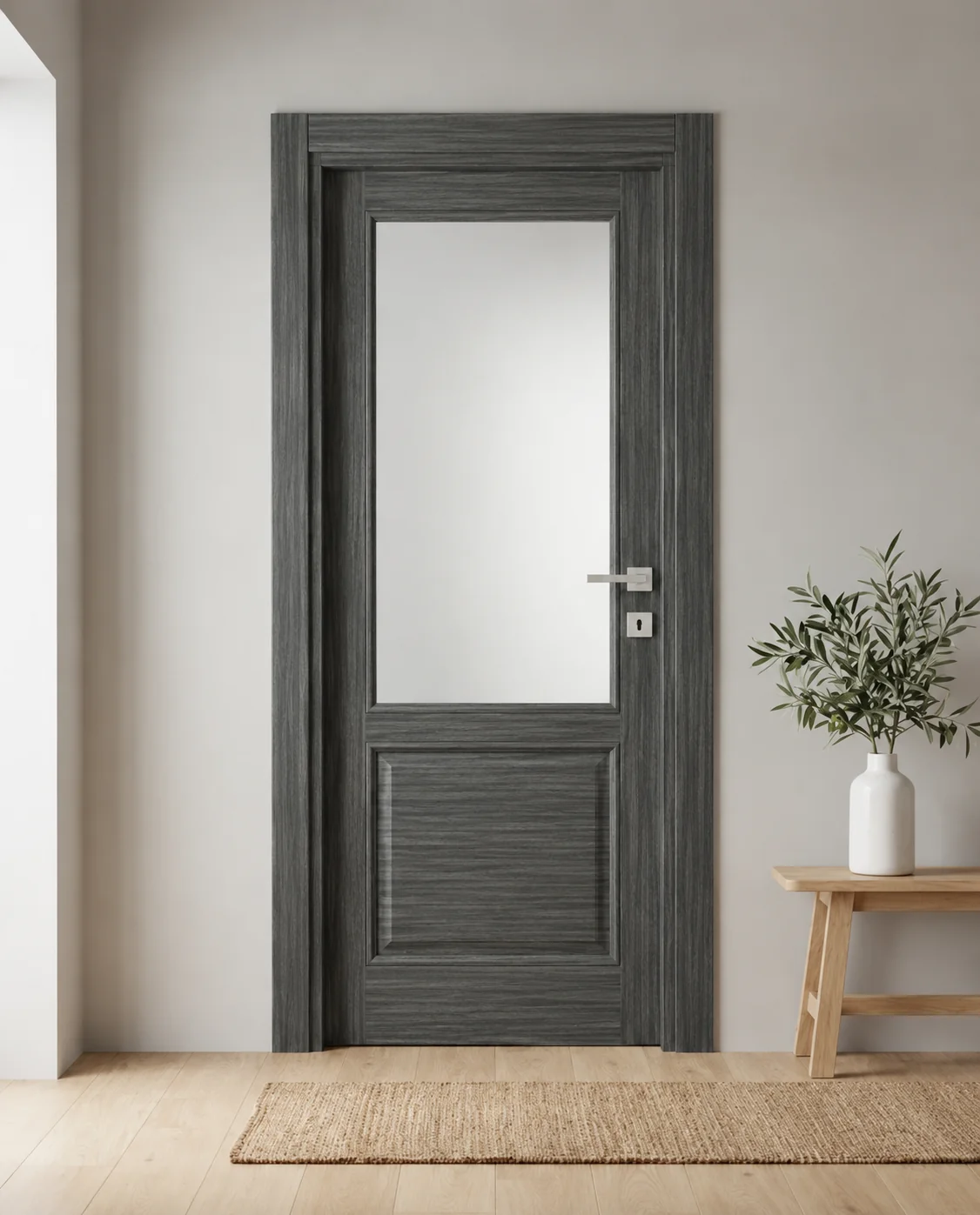 Porta interna laminata TOR-02 in Paliss Blu