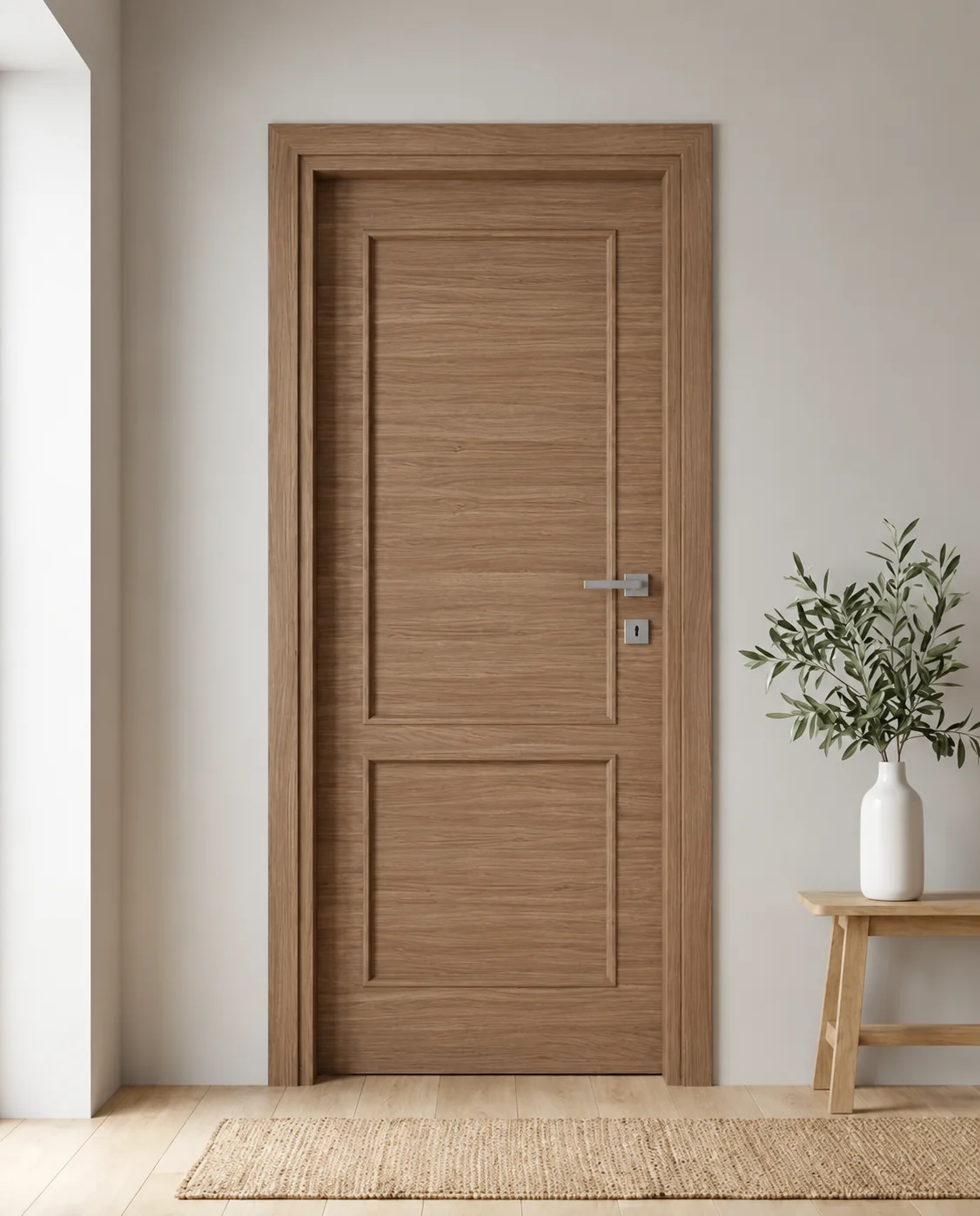 Porta interna laminata TOR-03 in Ciliegio SB
