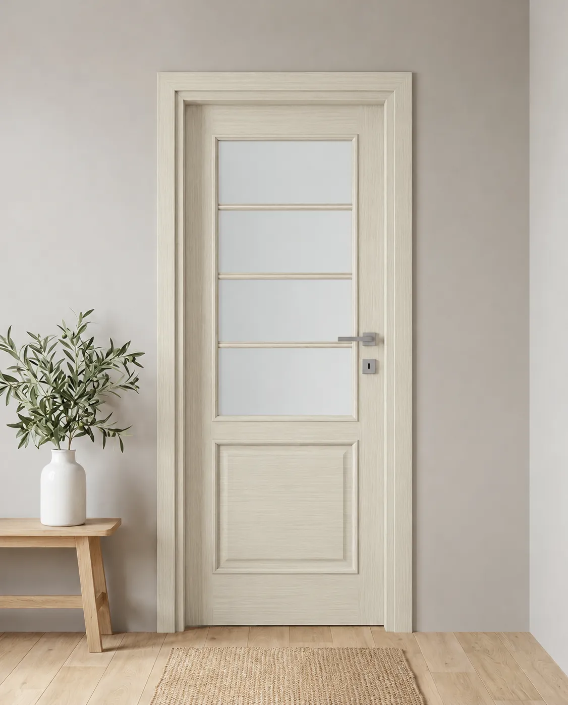 Porta interna laminata TOR-04 in Paliss Sand