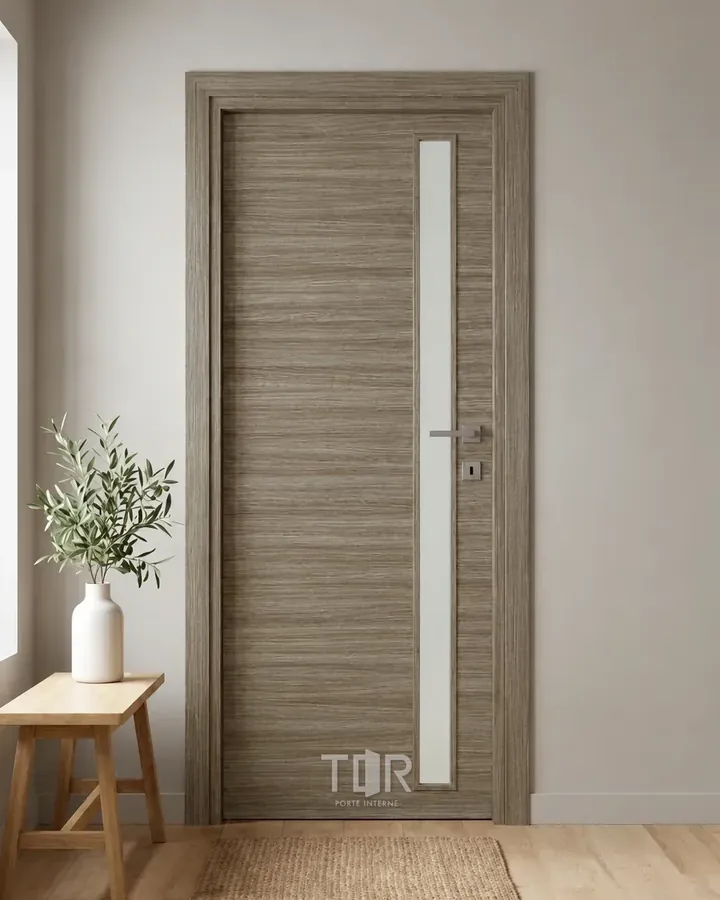 Porta interna laminata TOR-05 in Paliss Grey