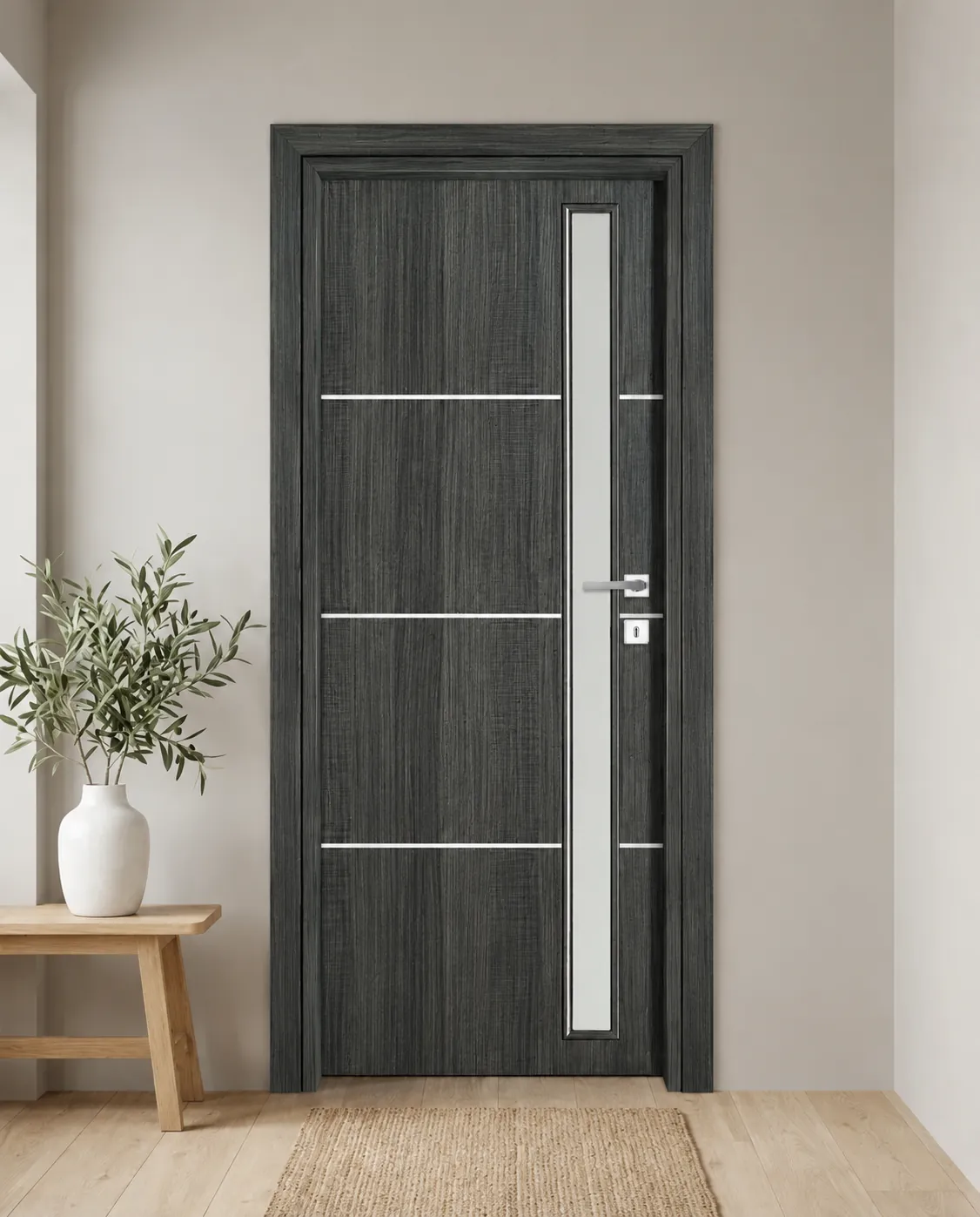 Porta interna laminata TOR-06 in Paliss Blu