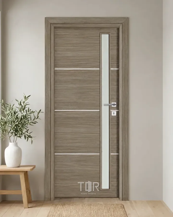 Porta interna laminata TOR-06 in Paliss Grey