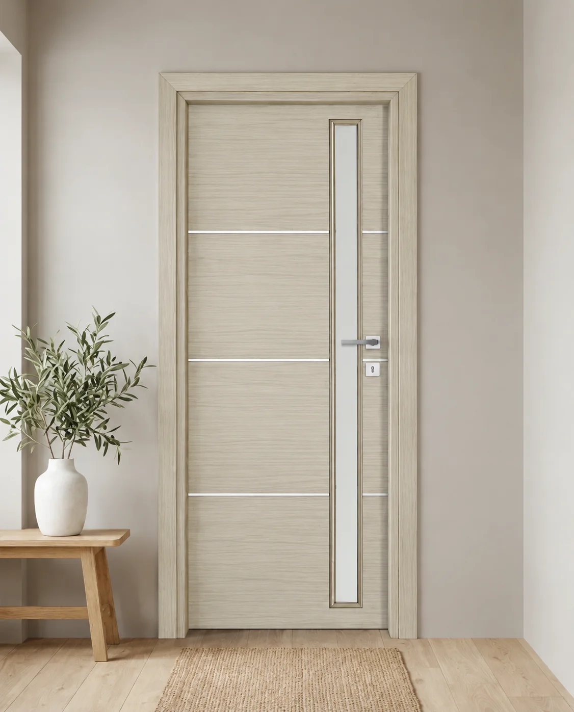 Porta interna laminata TOR-06 in Paliss Sand