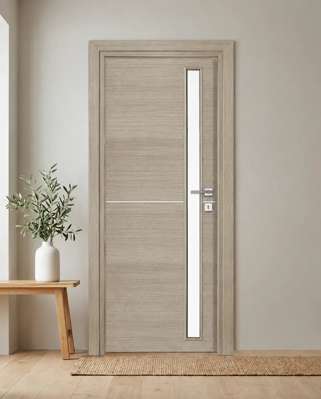 Porta interna laminata TOR-07 in Cream