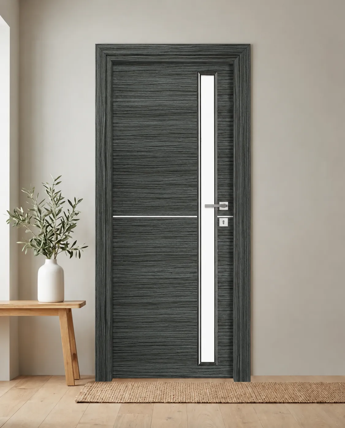 Porta interna laminata TOR-07 in Paliss Blu