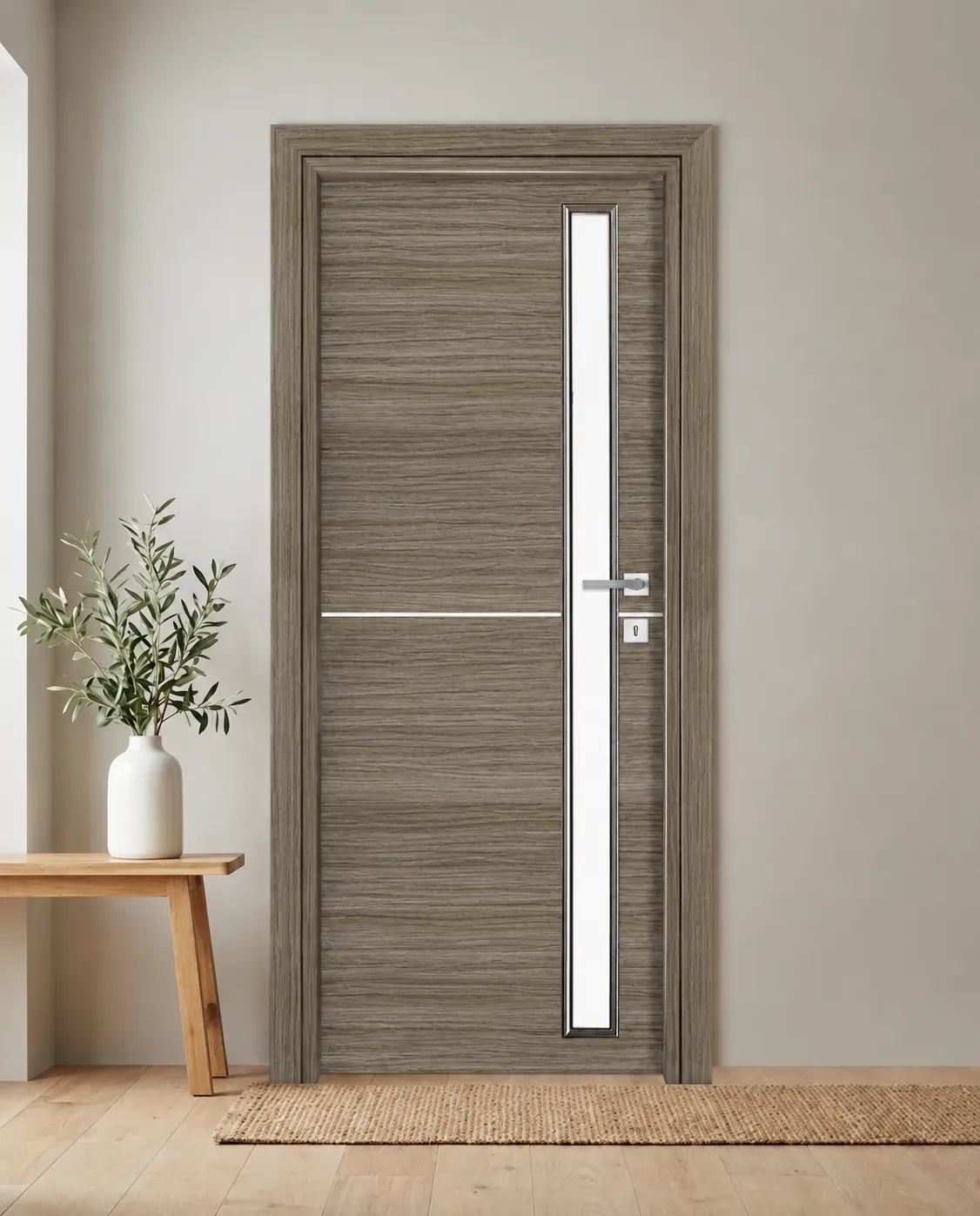Porta interna laminata TOR-07 in Paliss Grey