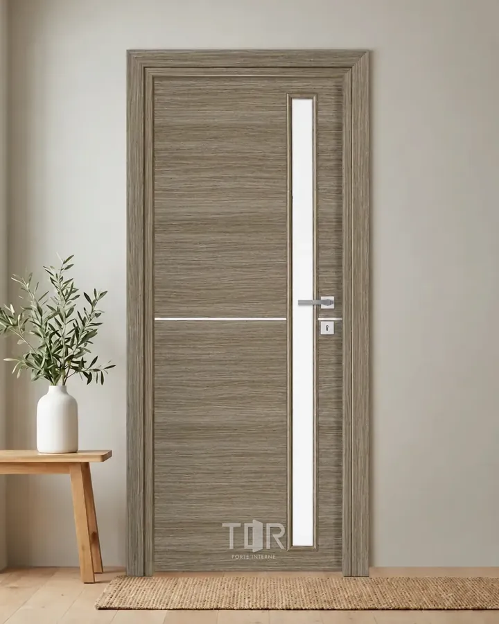 Porta interna laminata TOR-07 in Paliss Grey
