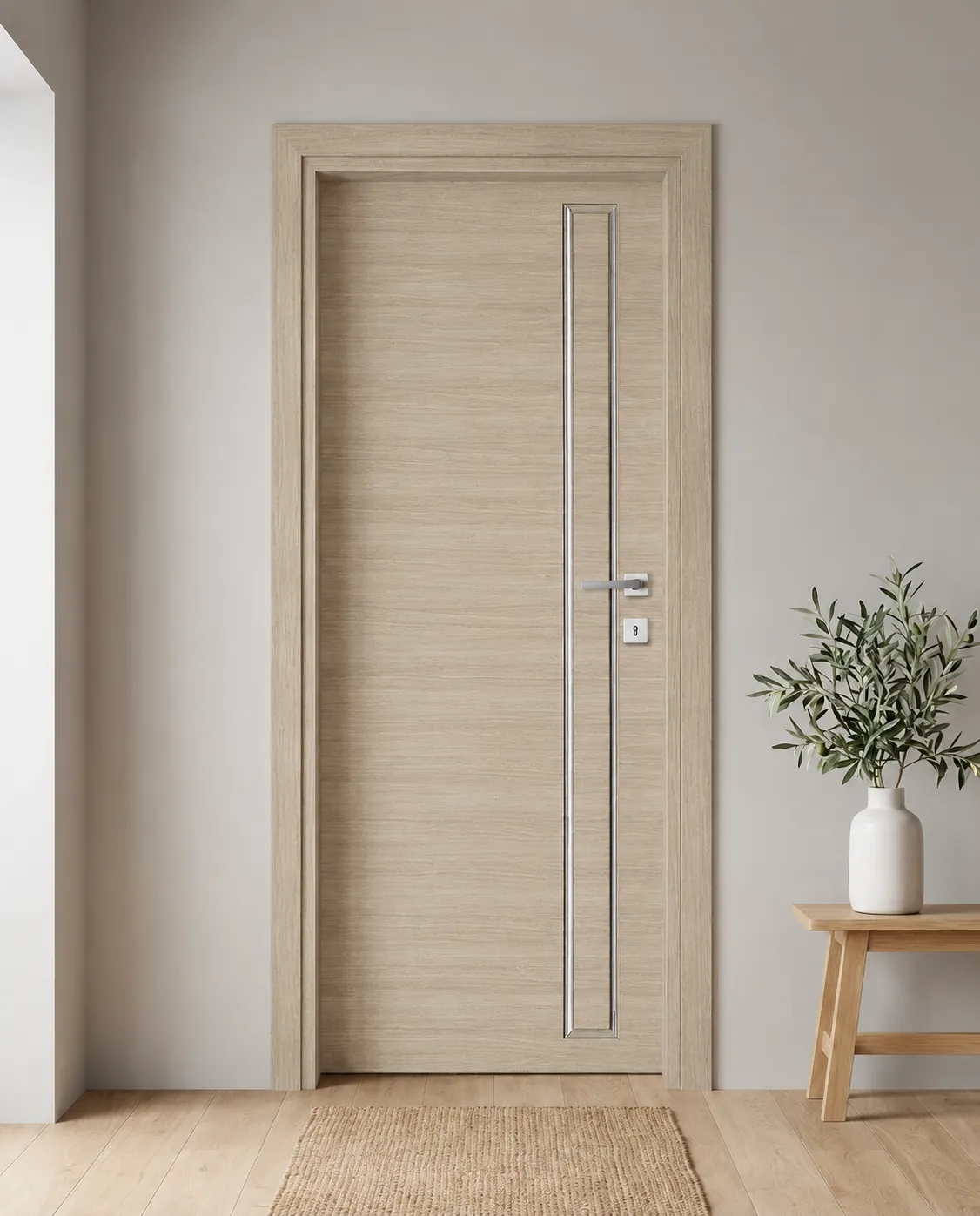 Porta interna laminata TOR-08 in Cream