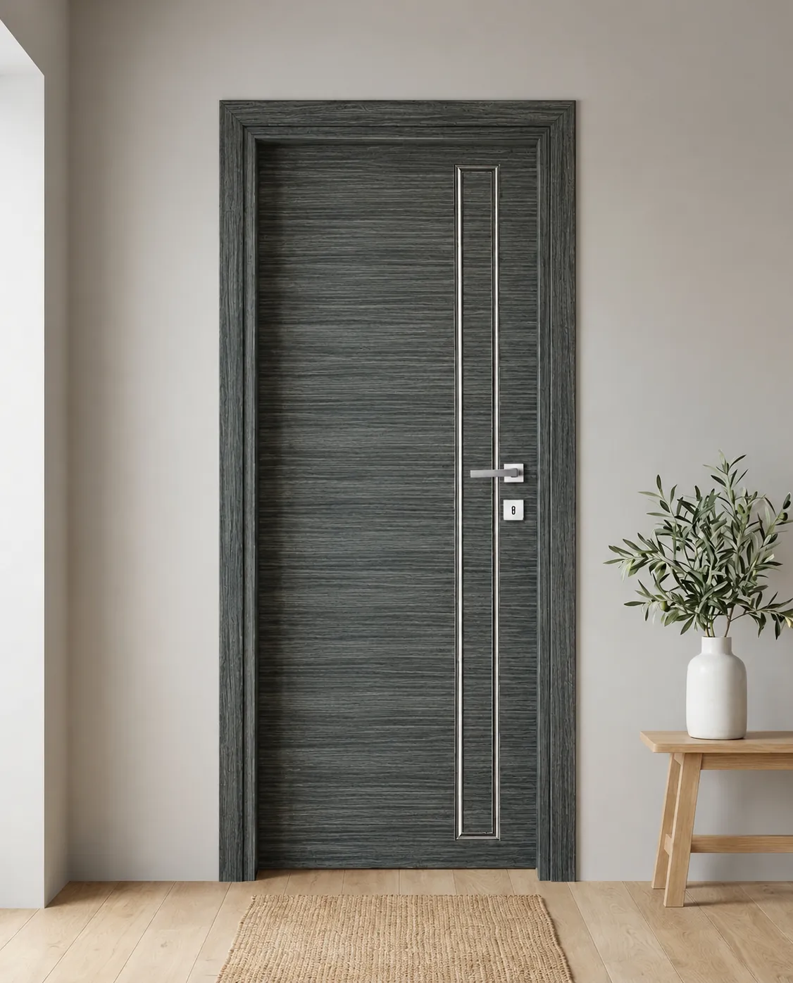Porta interna laminata TOR-08 in Paliss Blu