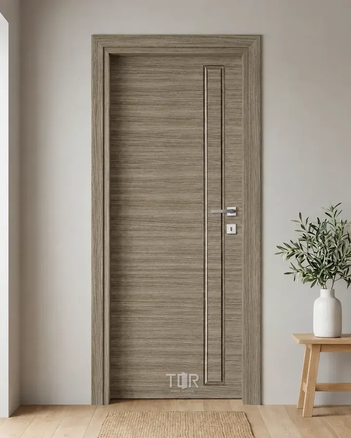 Porta interna laminata TOR-08 in Paliss Grey