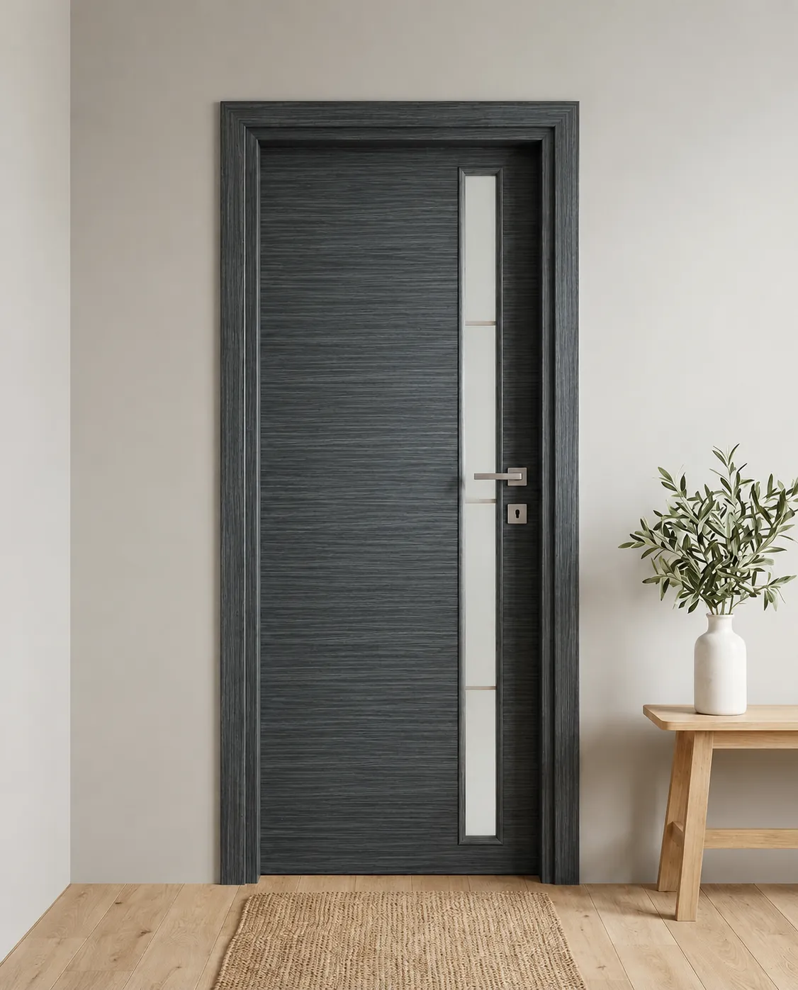 Porta interna laminata TOR-09 in Paliss Blu