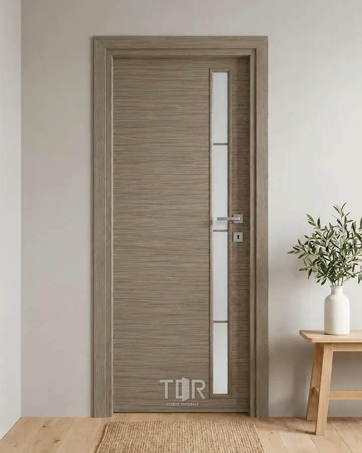 Porta interna laminata TOR-09 in Paliss Grey