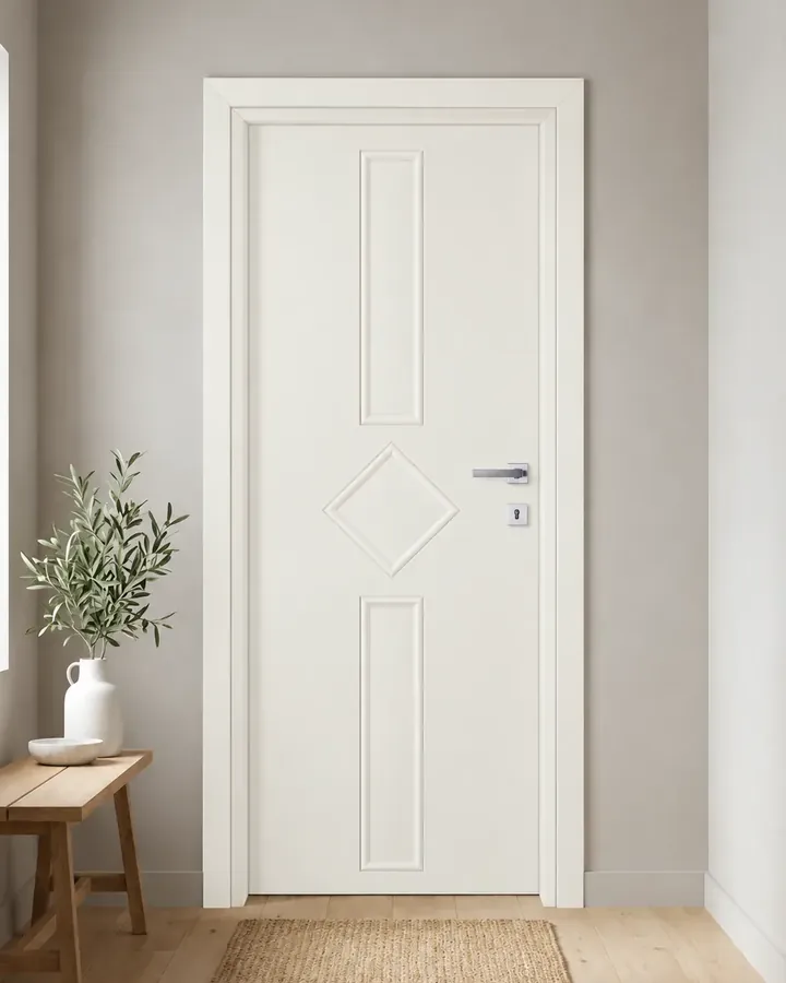 Porta interna laminata TOR-10 in Bianco