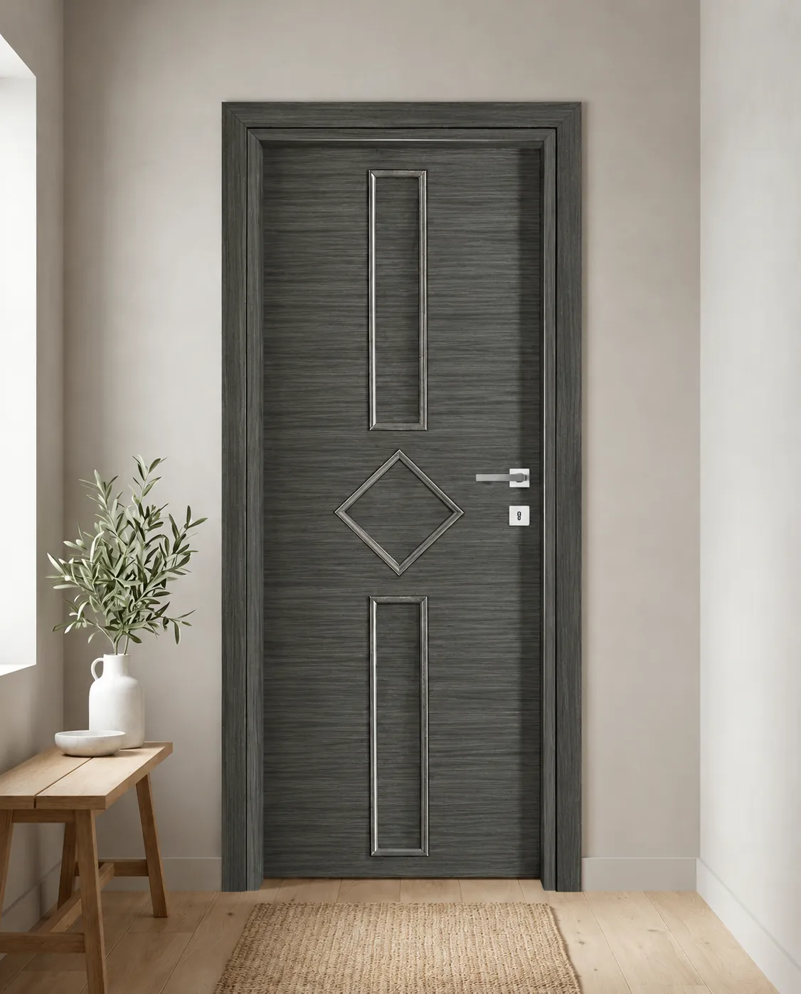 Porta interna laminata TOR-10 in Paliss Blu