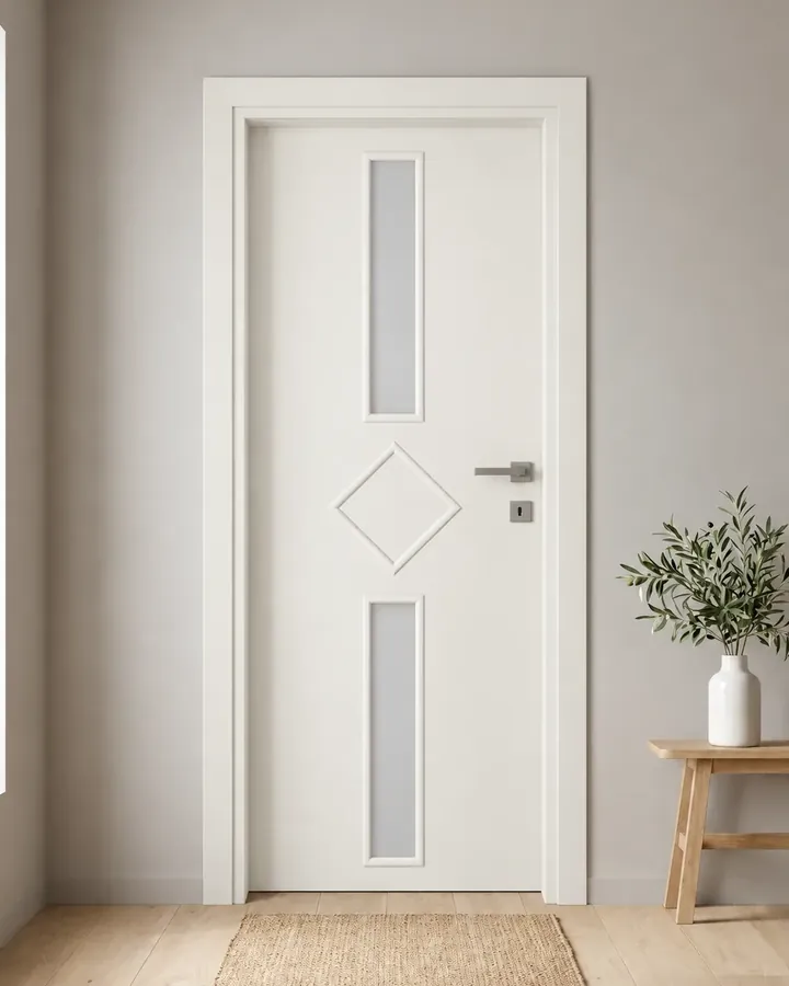 Porta interna laminata TOR-11 in Bianco