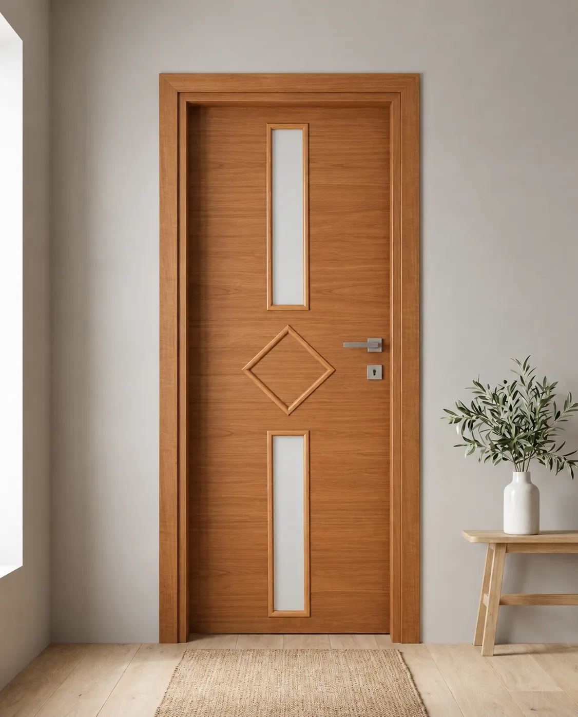 Porta interna laminata TOR-11 in Ciliegio SB