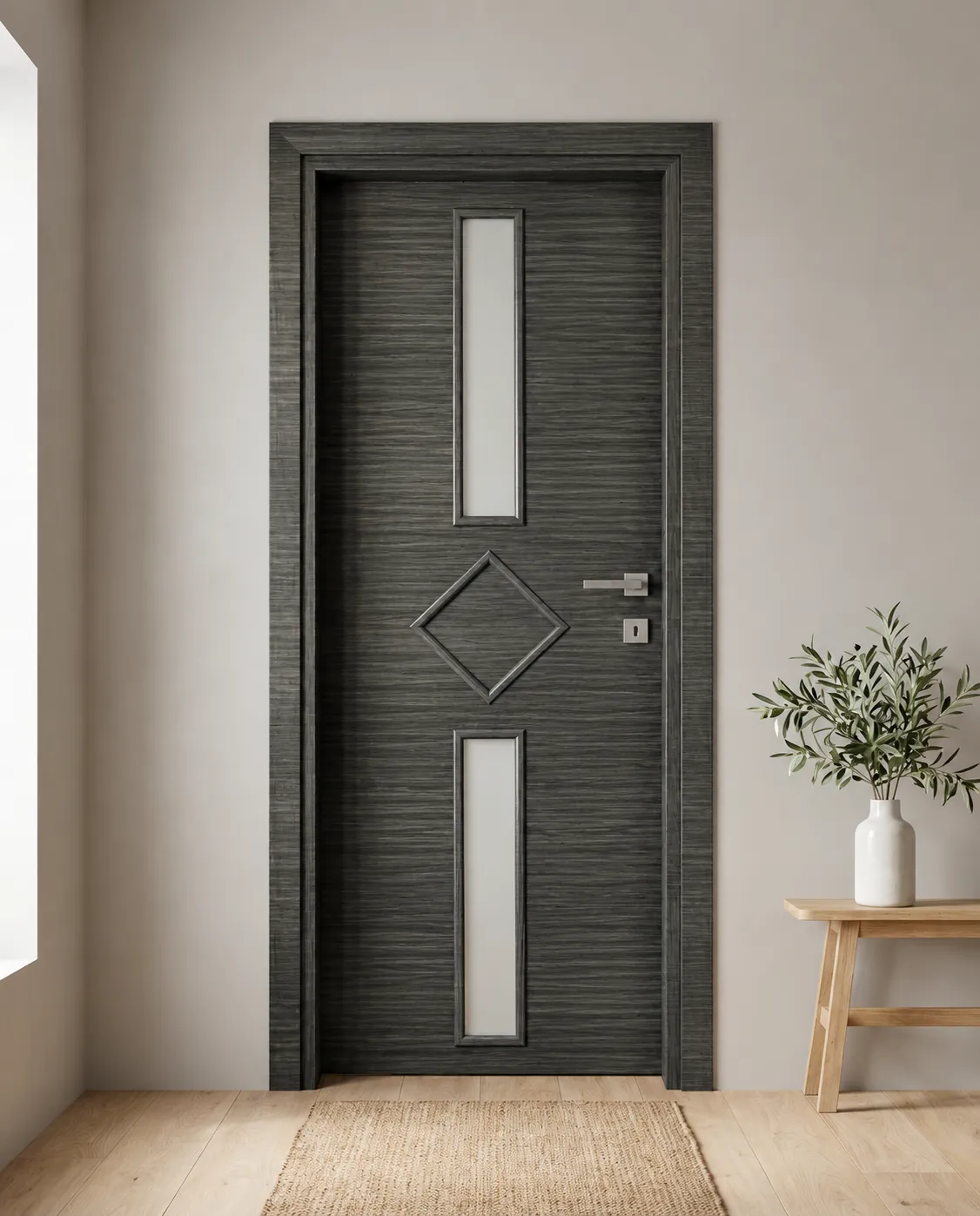 Porta interna laminata TOR-11 in Paliss Blu