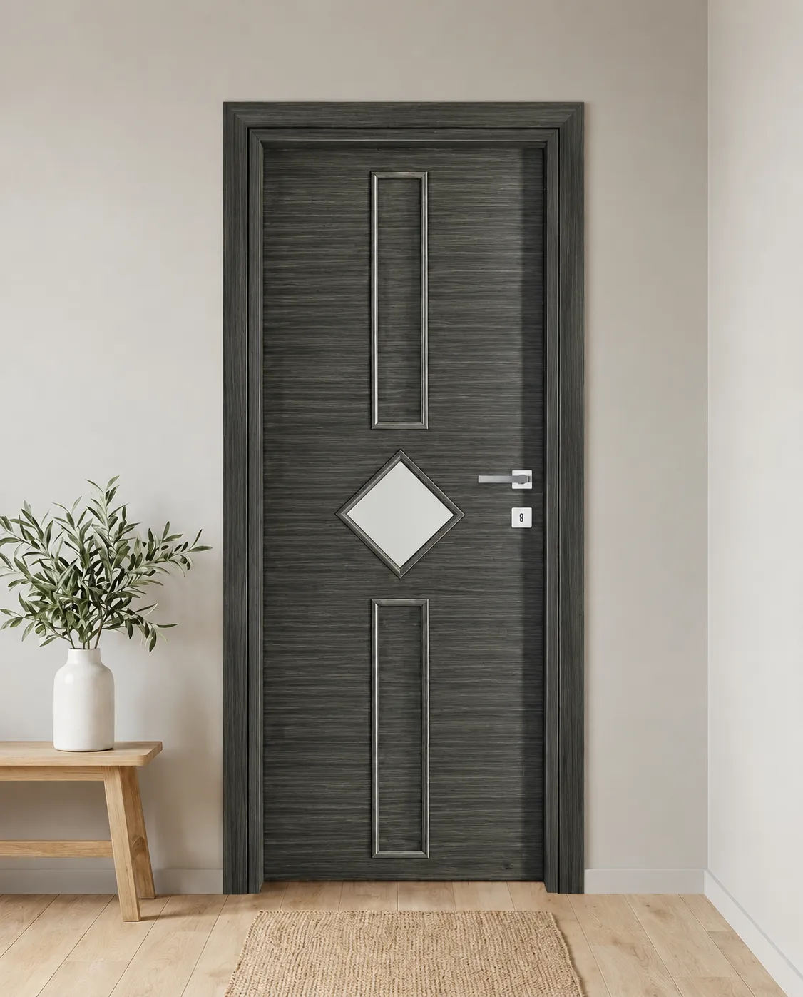 Porta interna laminata TOR-12 in Paliss Blu