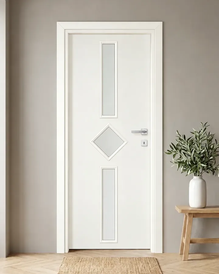 Porta interna laminata TOR-13 in Bianco