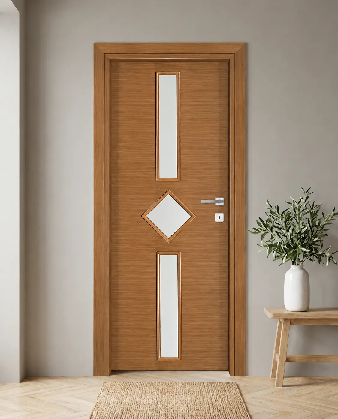 Porta interna laminata TOR-13 in Ciliegio SB
