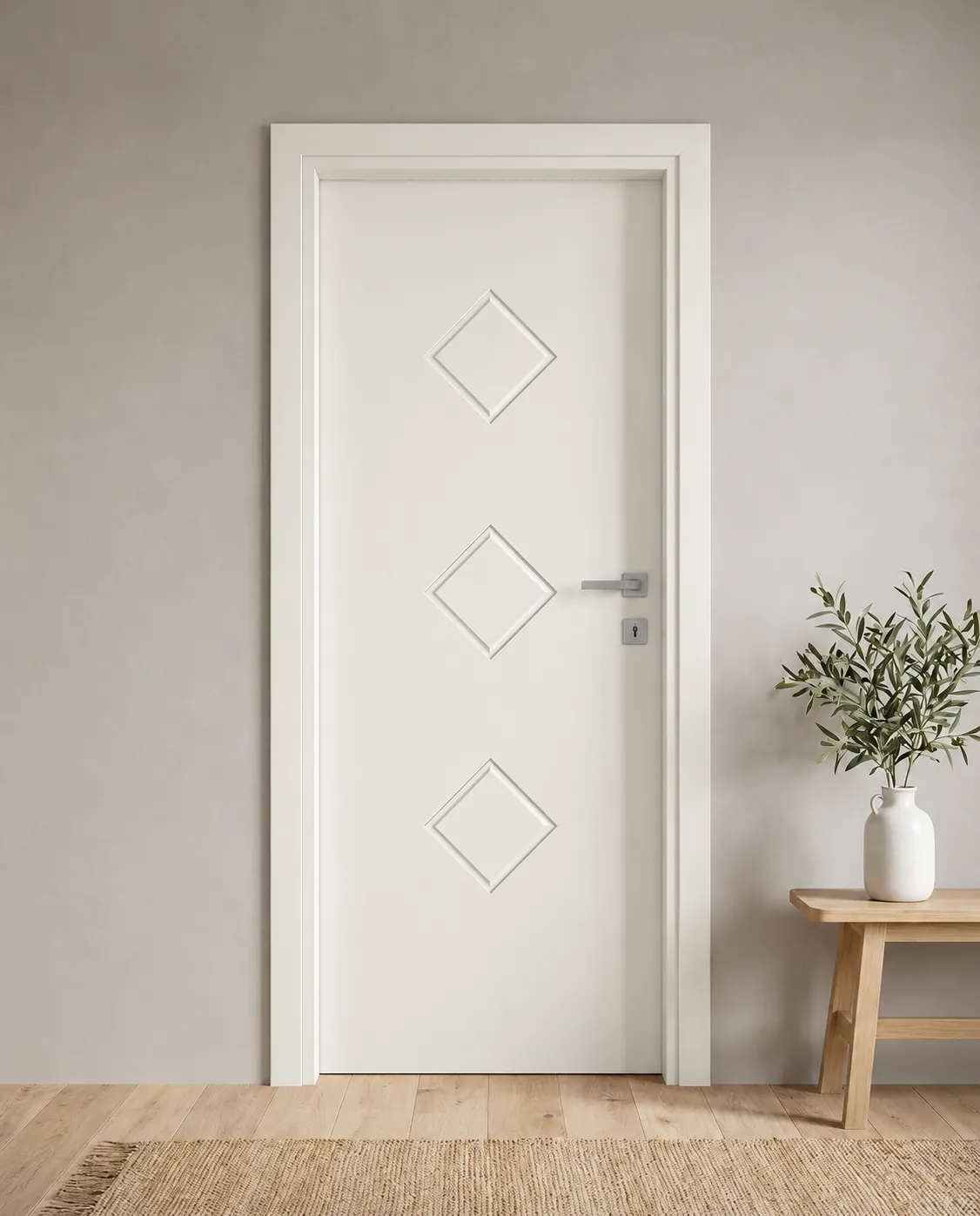 Porta interna laminata TOR-14 in Bianco