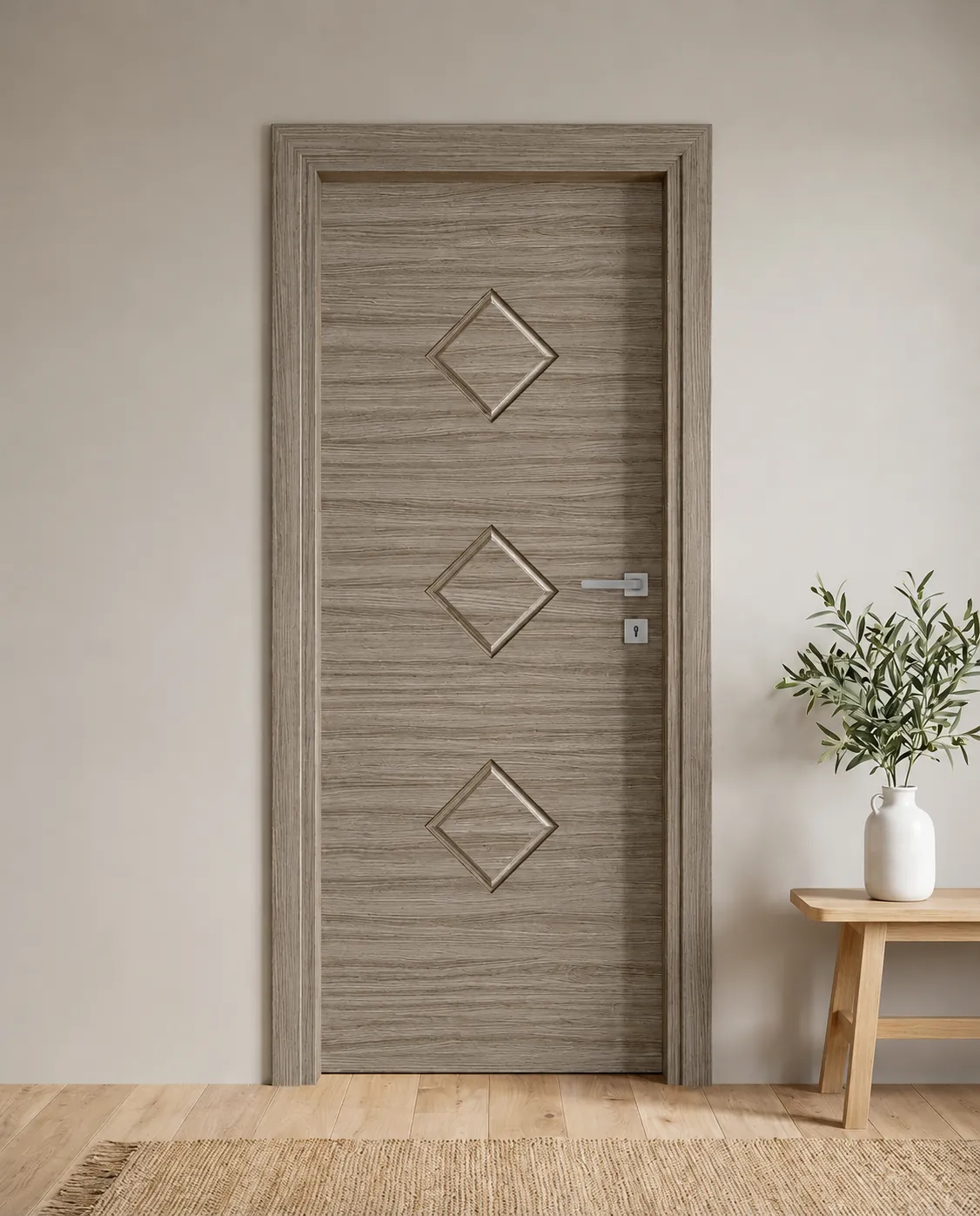 Porta interna laminata TOR-14 in Paliss Grey