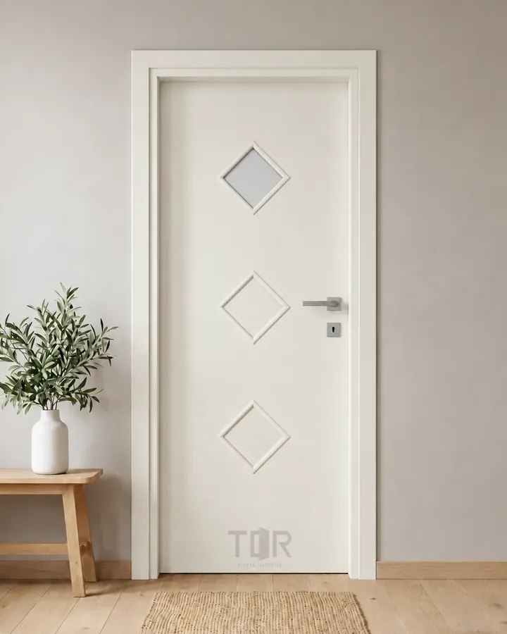 Porta interna laminata TOR-15 in Bianco
