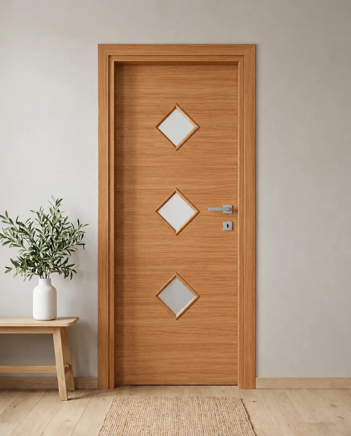 Porta interna laminata TOR-15 in Ciliegio SB