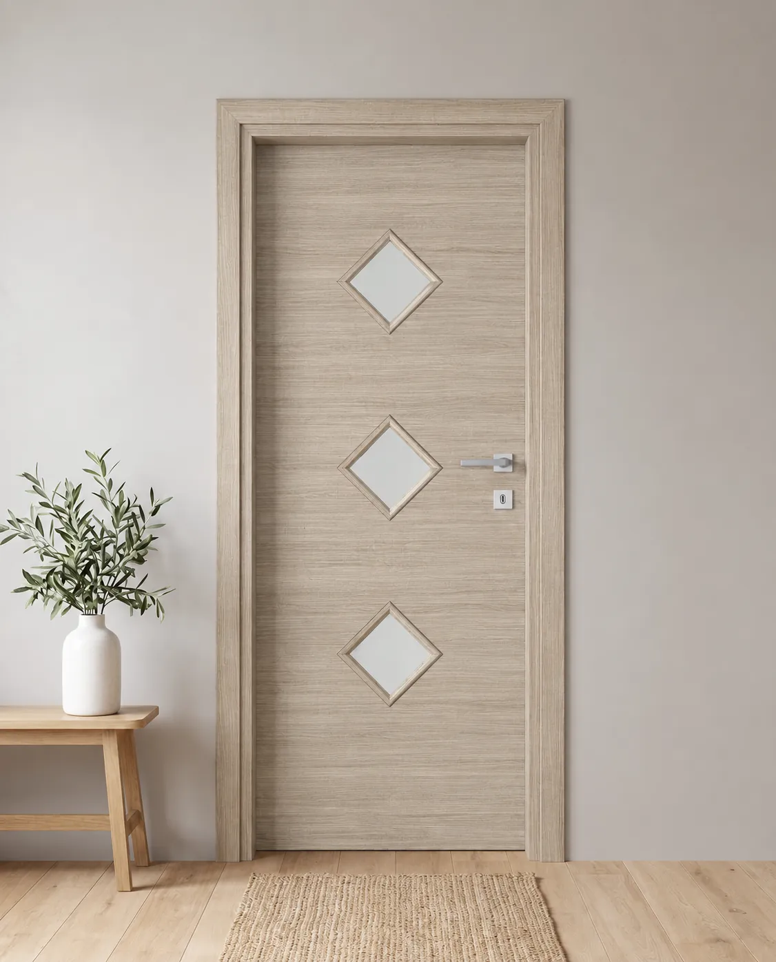 Porta interna laminata TOR-16 in Cream