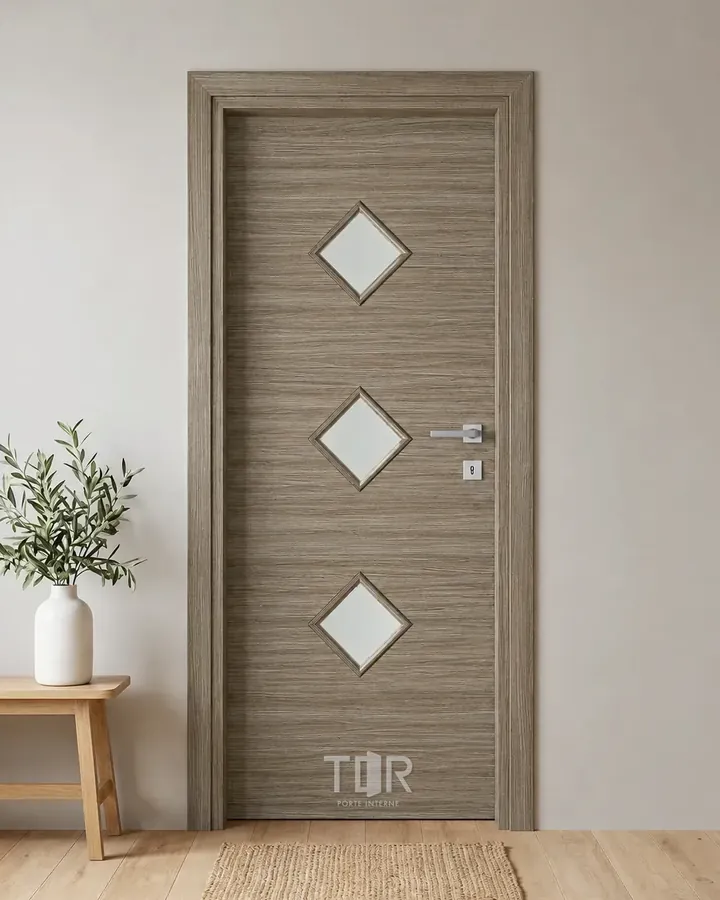 Porta interna laminata TOR-16 in Paliss Grey