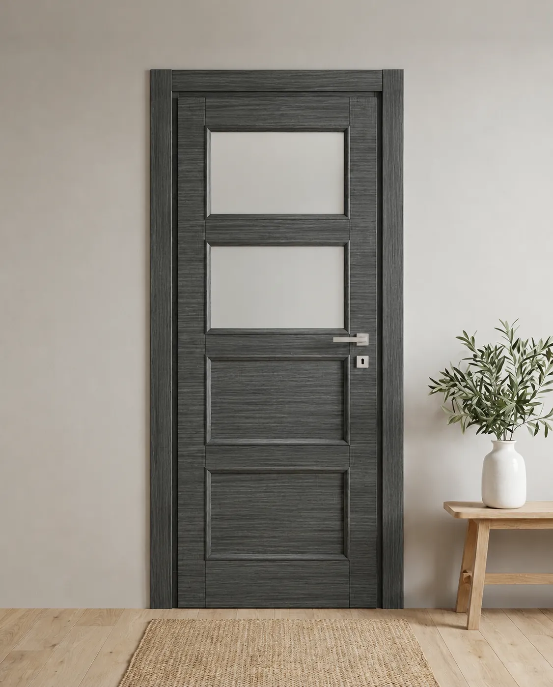 Porta interna laminata TOR-18 in Paliss Blu