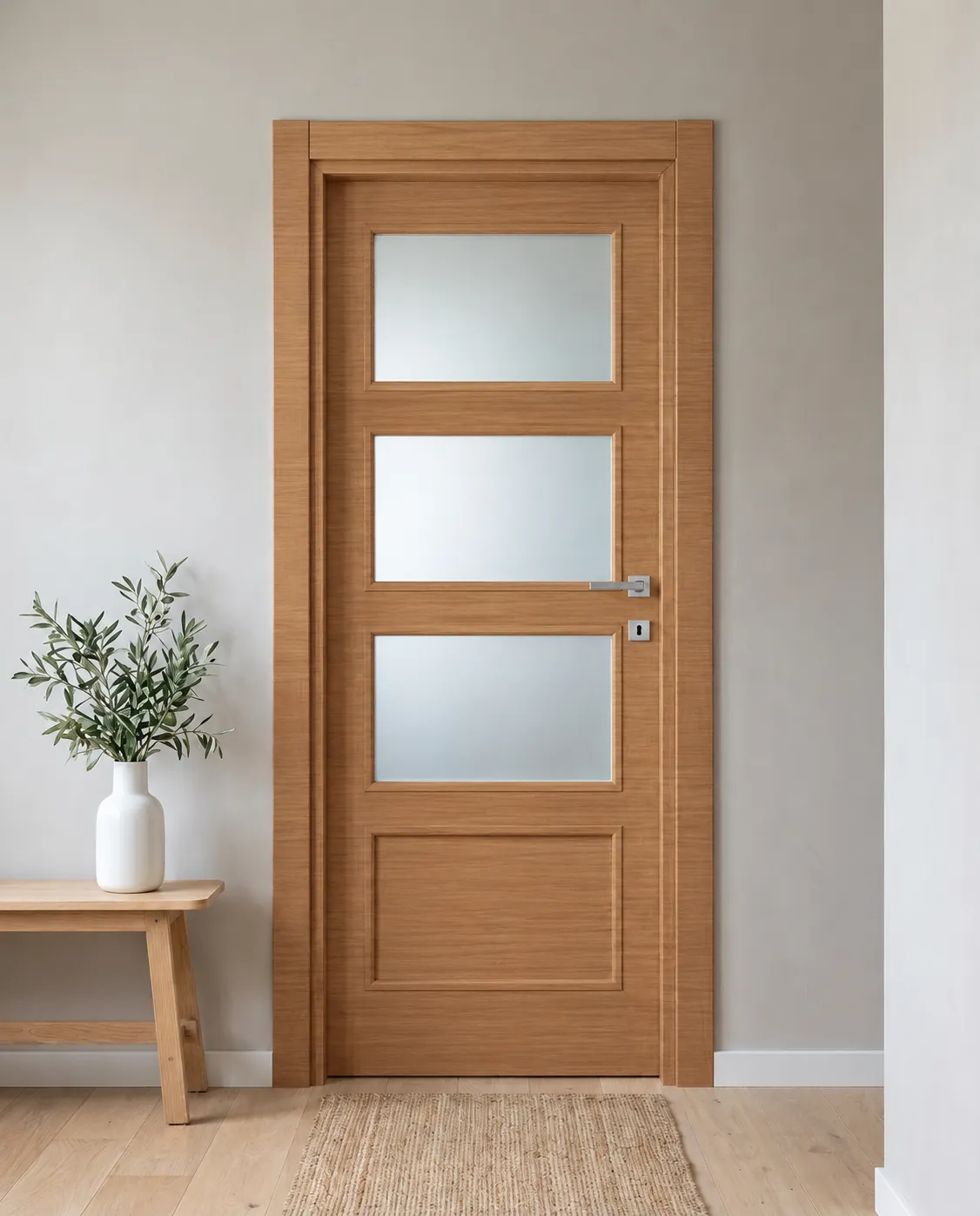 Porta interna laminata TOR-19 in Ciliegio SB
