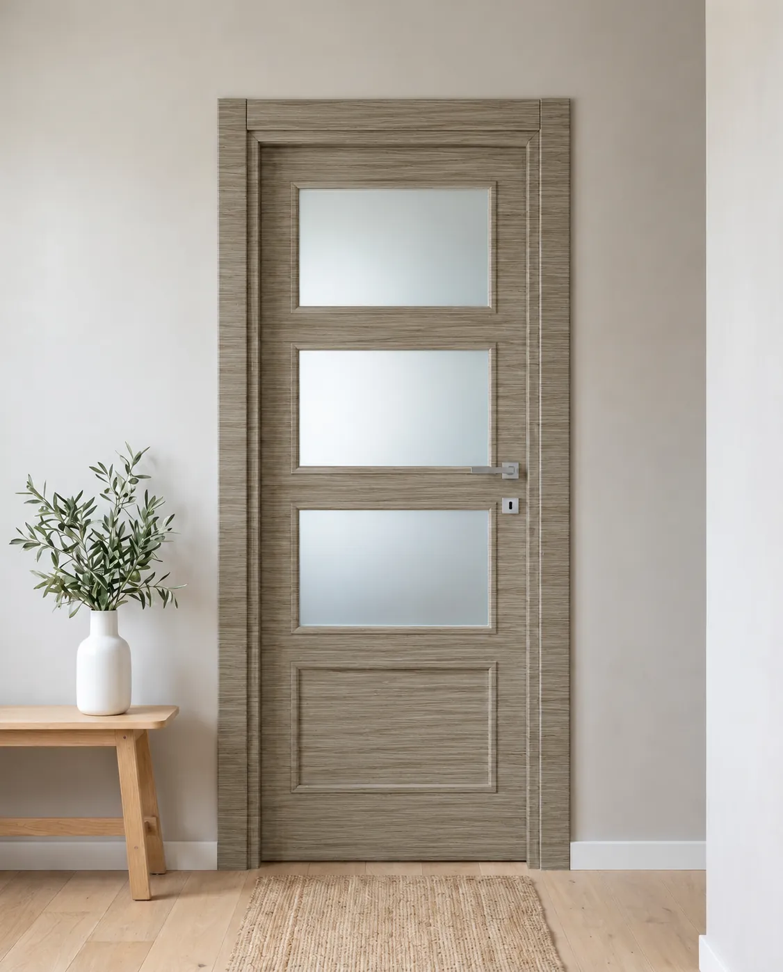Porta interna laminata TOR-19 in Paliss Grey
