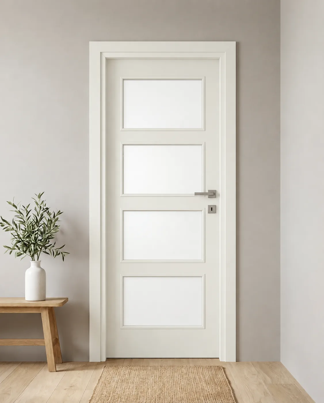 Porta interna laminata TOR-20 in Bianco