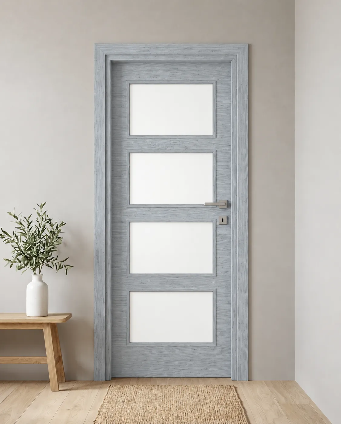 Porta interna laminata TOR-20 in Olmo Cenere