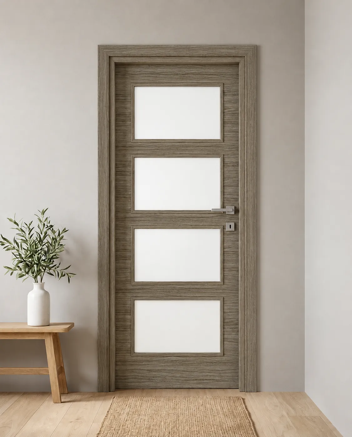 Porta interna laminata TOR-20 in Paliss Grey