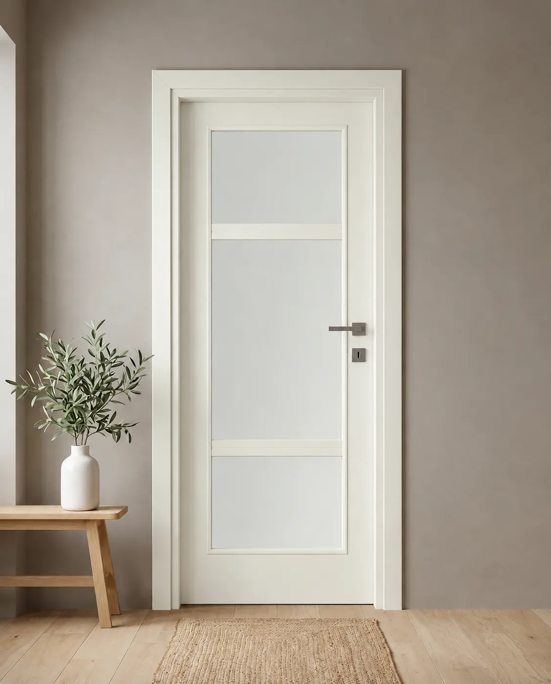 Porta interna laminata TOR-22 in Bianco