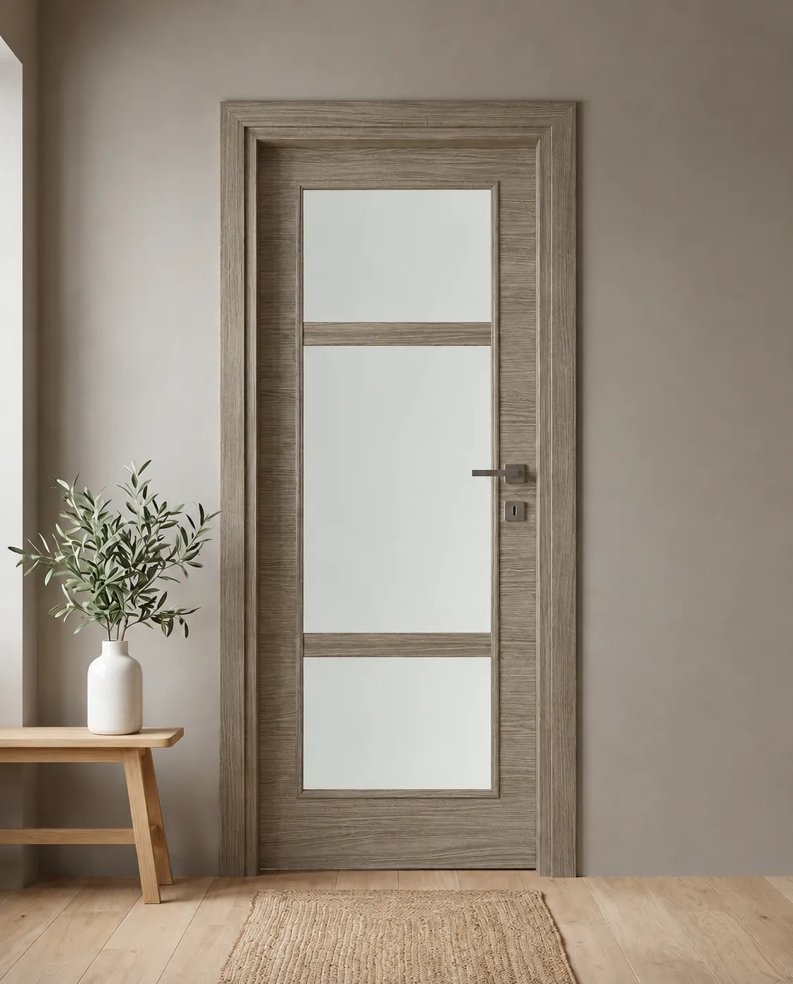 Porta interna laminata TOR-22 in Paliss Grey