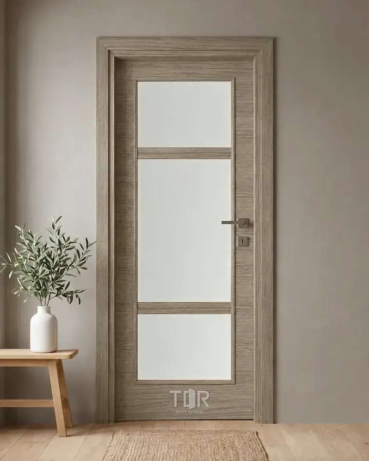Porta interna laminata TOR-22 in Paliss Grey