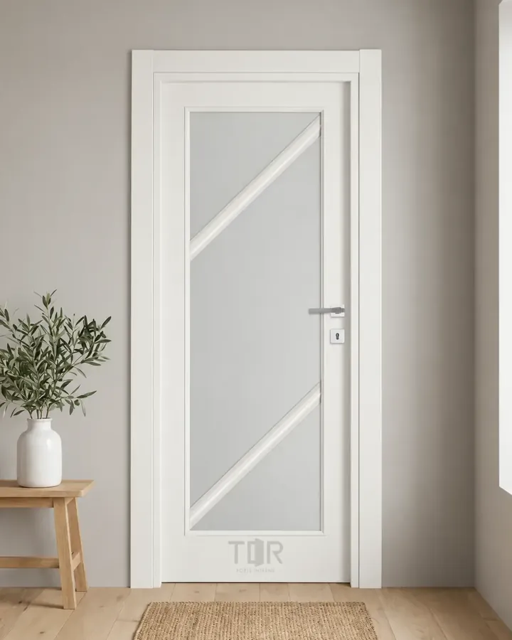 Porta interna laminata TOR-23 in Bianco