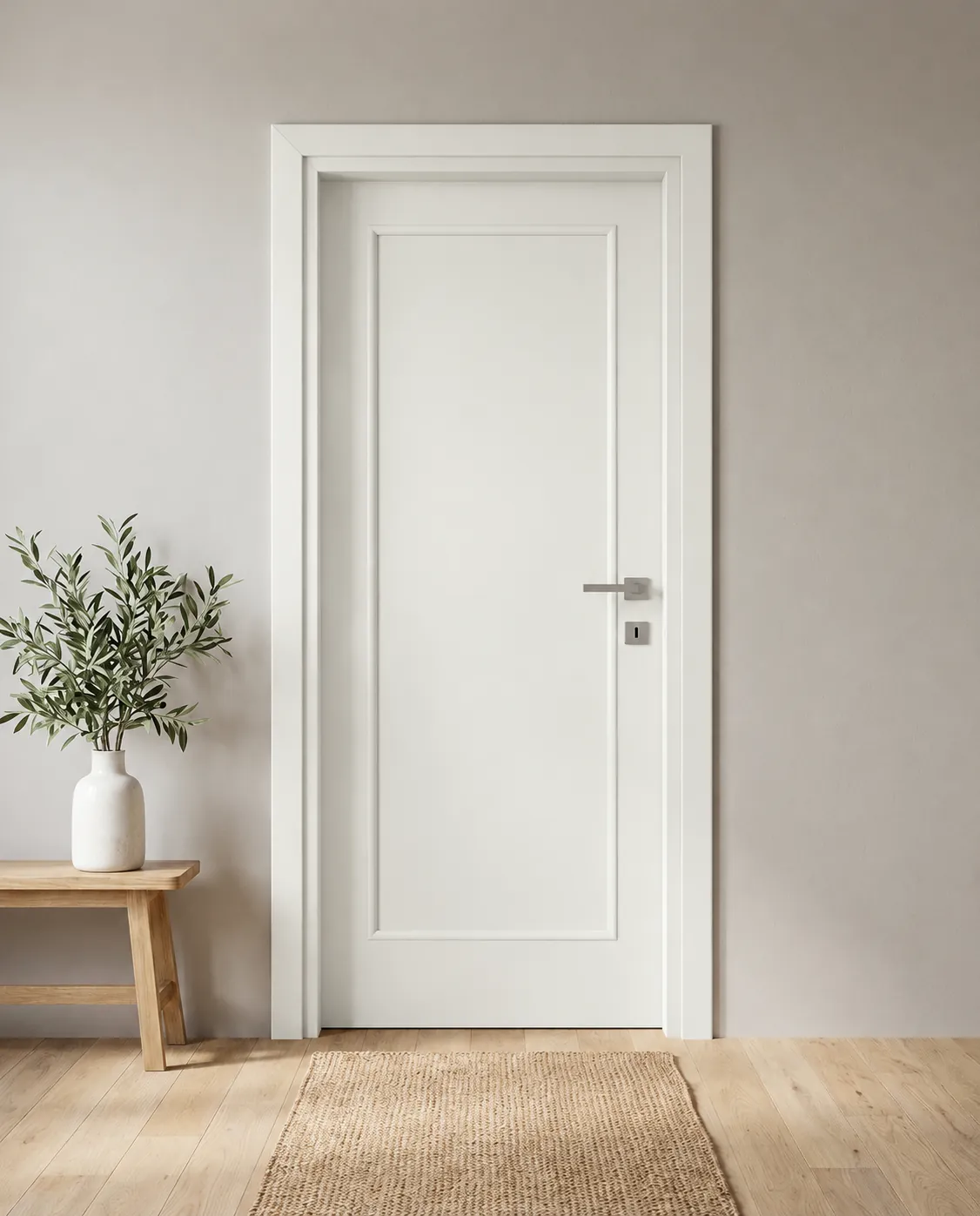 Porta interna laminata TOR-24 in Bianco
