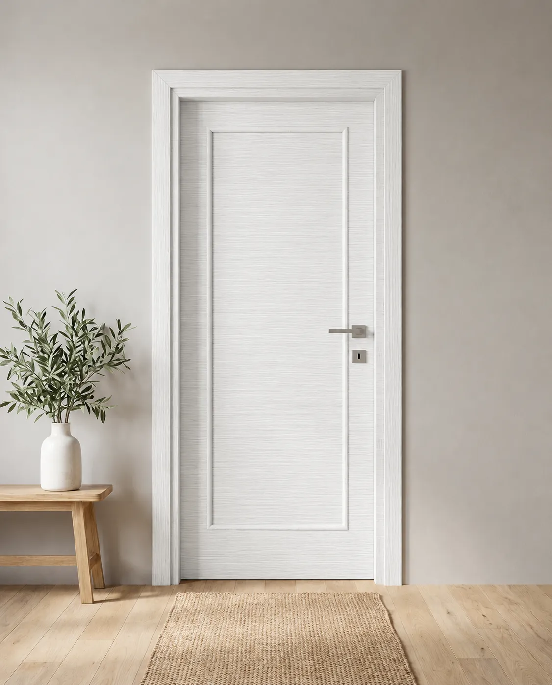 Porta interna laminata TOR-24 in Bianco Matrix