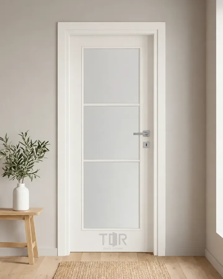 Porta interna laminata TOR-25 in Bianco