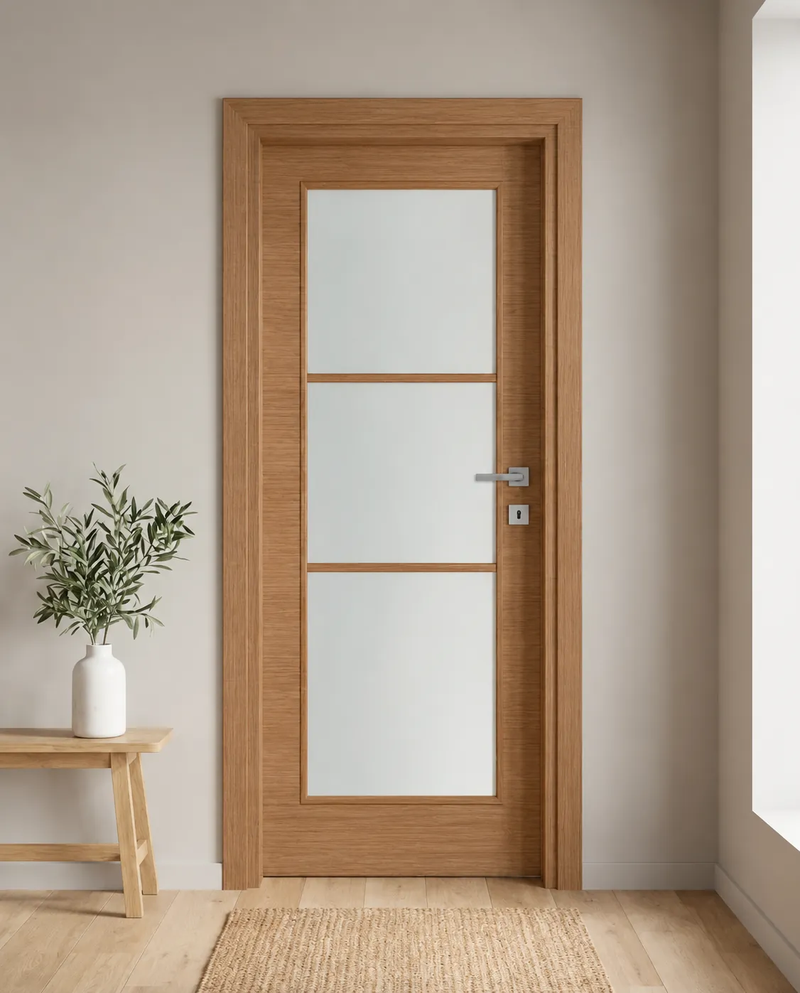 Porta interna laminata TOR-25 in Ciliegio SB