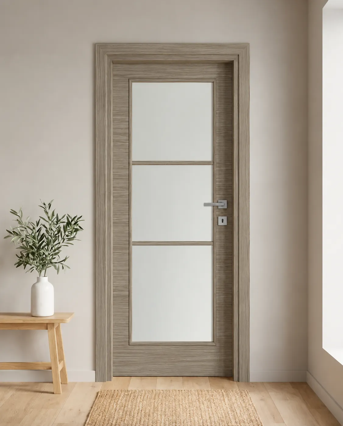 Porta interna laminata TOR-25 in Paliss Grey