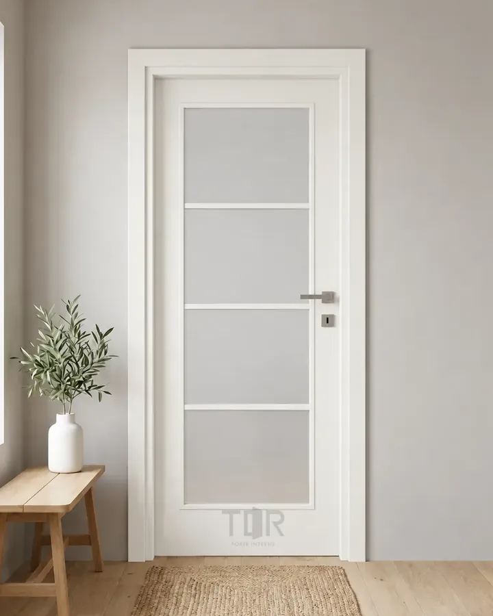 Porta interna laminata TOR-26 in Bianco